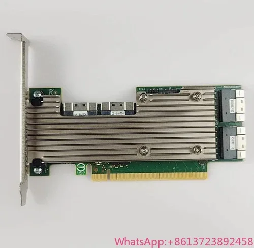 

New Stock BROADCOM PEX9749 NVMe Switch Adapter Storage Controller Card PCIe 3.0 X16 1610-8P for Lenovo ThinkSystem