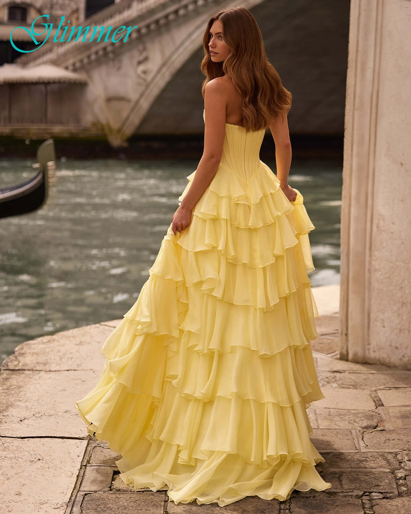 Personalizado a linha sem alças sem mangas elegante vestido de noite formal delicado sob medida vestidos de ocasião moda moderna vestido de festa