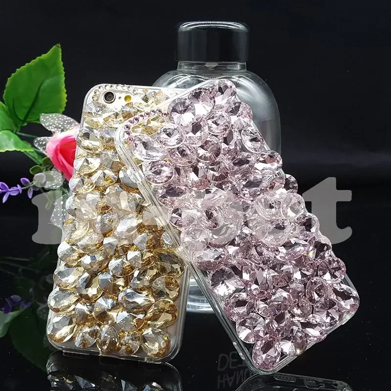 Bling Diamond Case For Samsung Galaxy Note 20 Ultra Note 10+ 10lite Phone Cover Handmade Telefon Funda Crystal Stone Caja viv