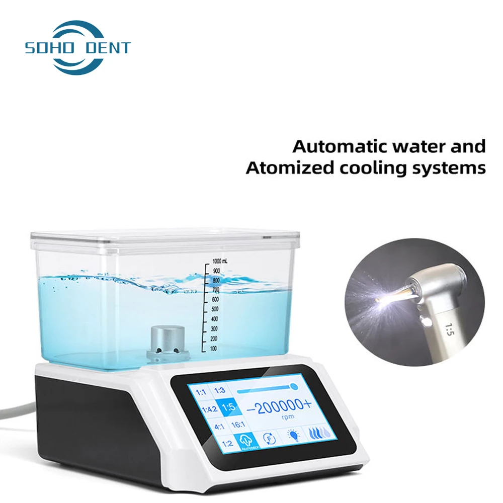 

Высококачественная стоматологическая электродвигательная система с автоматическим резервуаром для воды большой емкости для хирургического оборудования для оральной терапии