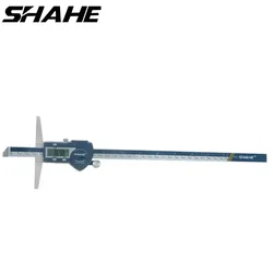 SHAHE-Caliper Vernier Digital LCD Eletrônico, Medidor de Profundidade, 150mm, 200mm, 300 mm