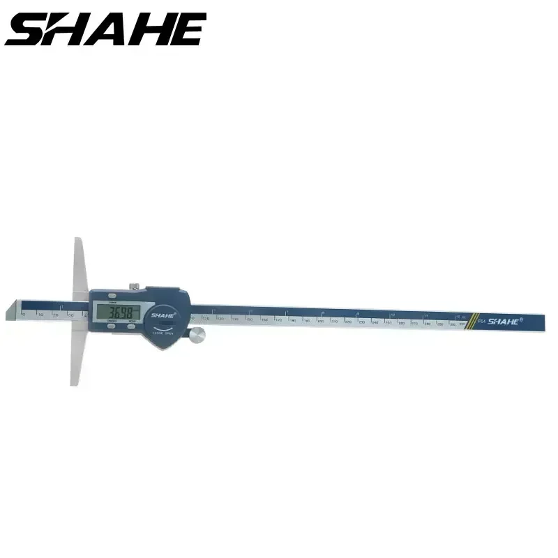 SHAHE Depth Caliper 150/200/300 mm Electronic Caliper Depth Gauge Vernier Caliper Lcd Digital Electronic Calipers