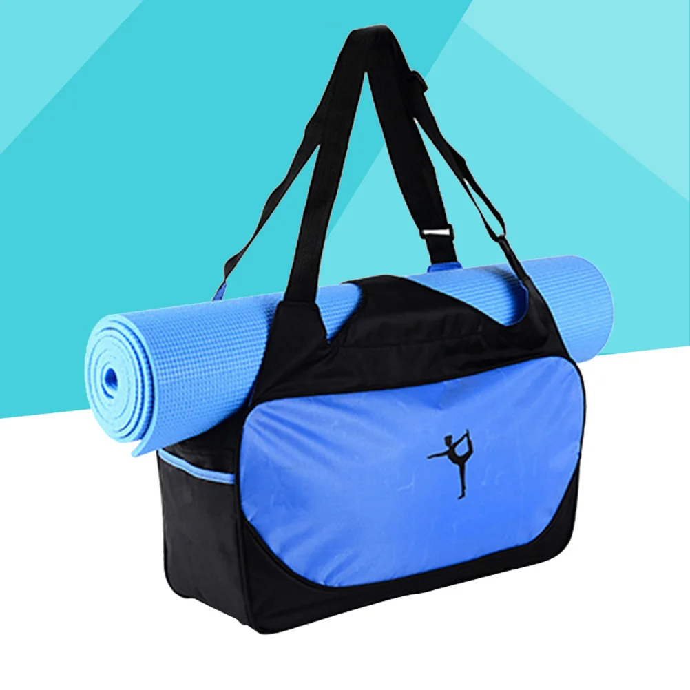 

Yoga Bag Portable Removable Shoulder Straps Waterproof Large Capacity Travel Shoulder Bag Handbag for Gym Sports Camping Hiking
