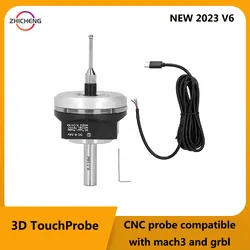 latest V6 anti-roll 3D Touch Probe edge finder centering precision CNC probe compatible with mach3 and grb