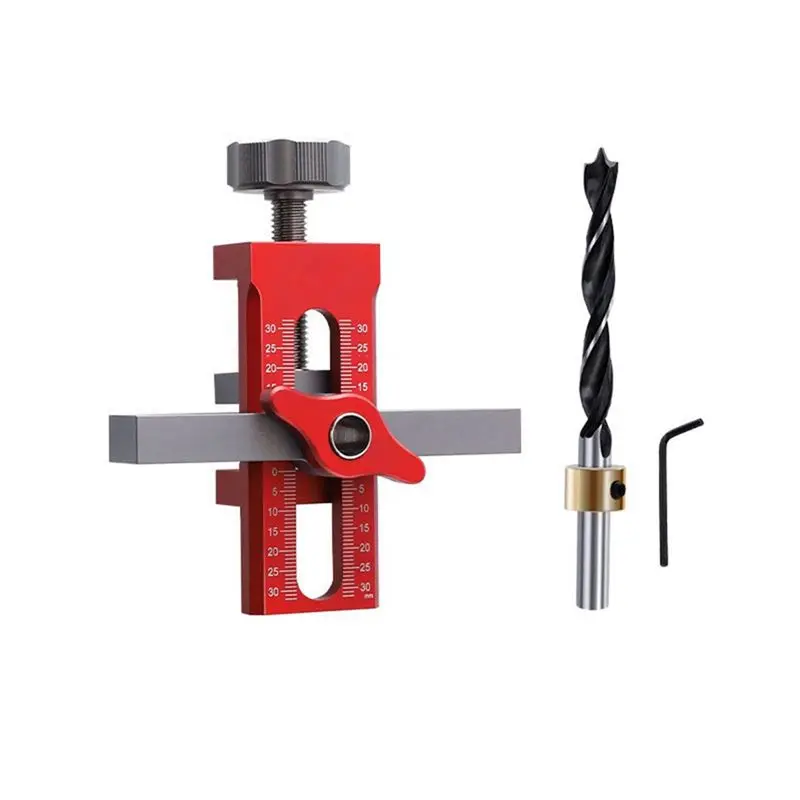 

Монтажный джиг для дверных панелей шкафов, перфорированный, для сверления и установки шкантов, направляющий инструмент для деревообработки, крепежный зажим