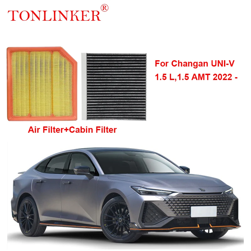 TONLINKER Cabin Air Filter 2Pcs For Changan UNI-K UNIV UNIT Multiple Filtering Car Filter OEM:S3010140903,C281F2801032601 2