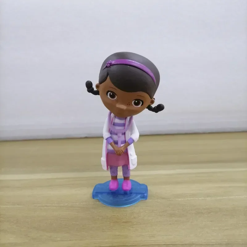 Cartoon Figure Doc Mcstuffins Doctor Lambie Sheep Stuf Model Toy Boys Girls Birthday Gifts Table Ornaments