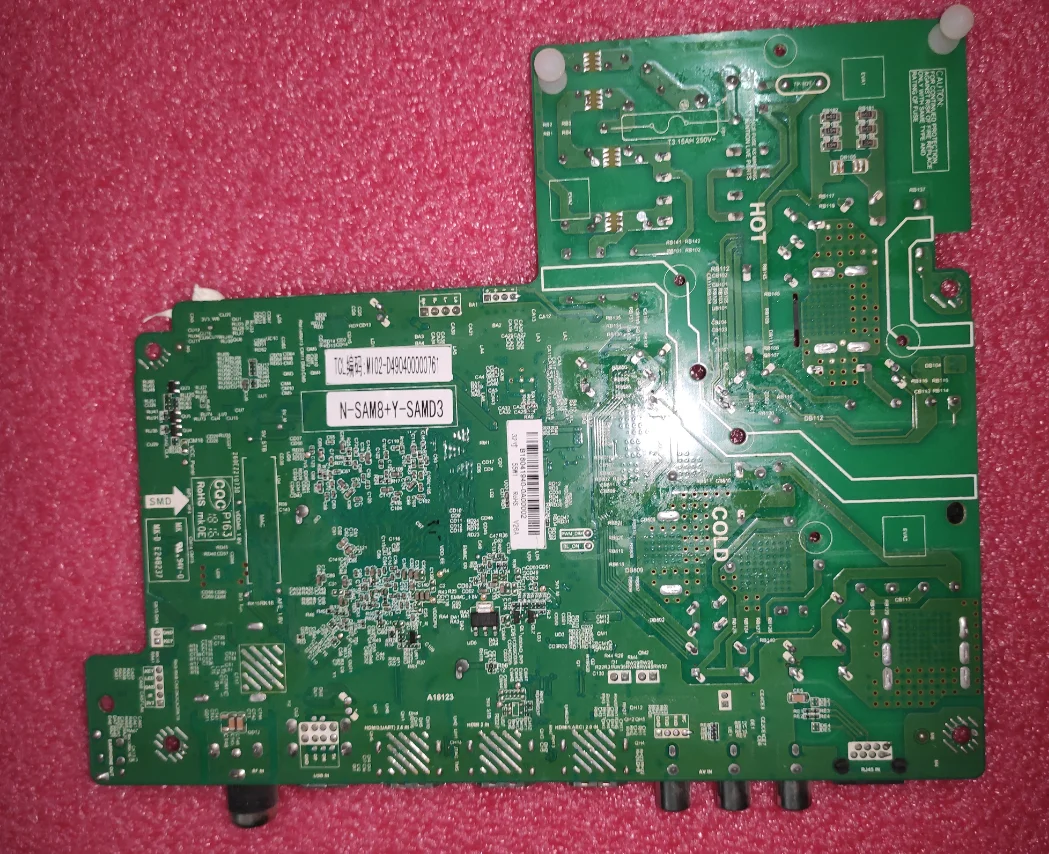 ¡Envío gratis! TPD. T950x. Pb791 placa base de TV tres en uno, placa de red WiFi