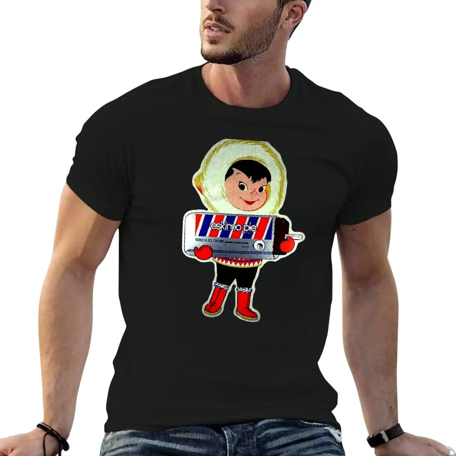 Camiseta EsKimo Pie EsKimo Pie Es Krim EsKimo Pie Suegerrrr EsKimo Pie, camisetas para hombre, corte ajustado, camisetas para hombre