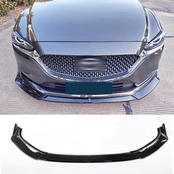 Front Splitter for Mazda 6 Atenza 2020-2024 Bumper Lip Diffuser Spoiler Body Kit Protector Plate Decorative Strip Shovel