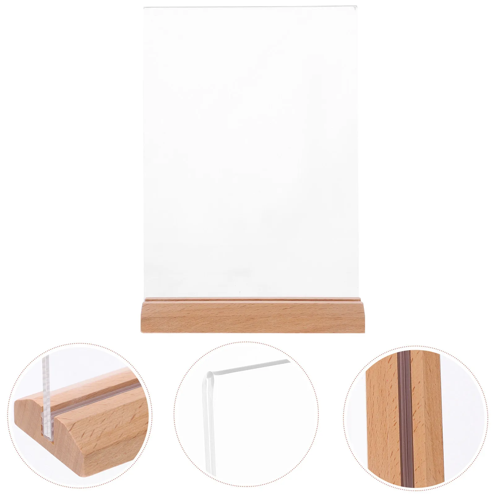 

Acrylic Sign Holder Price Display Stand Lightweight Store Tag Holder For Supermarket Fruit Vegetable Shop Multi-Function