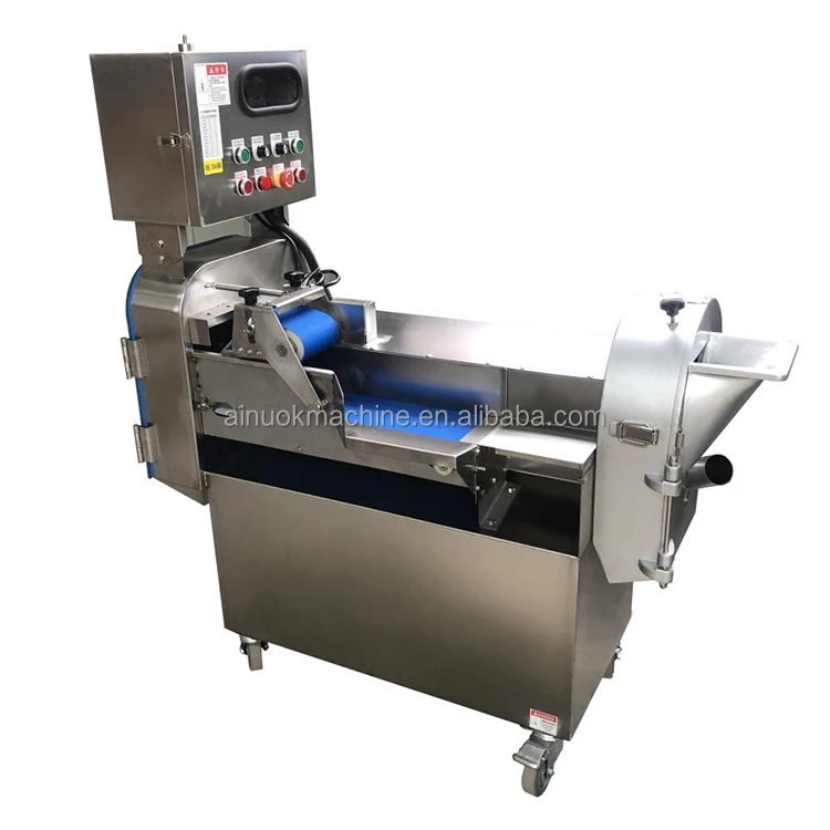 industrial automatic electric lettuce and parsley cutting machine vegetable cube dicer machine