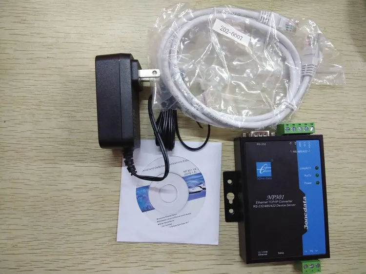 NP301 RS232/RS485/422 to Ethernet Serial Communication Server