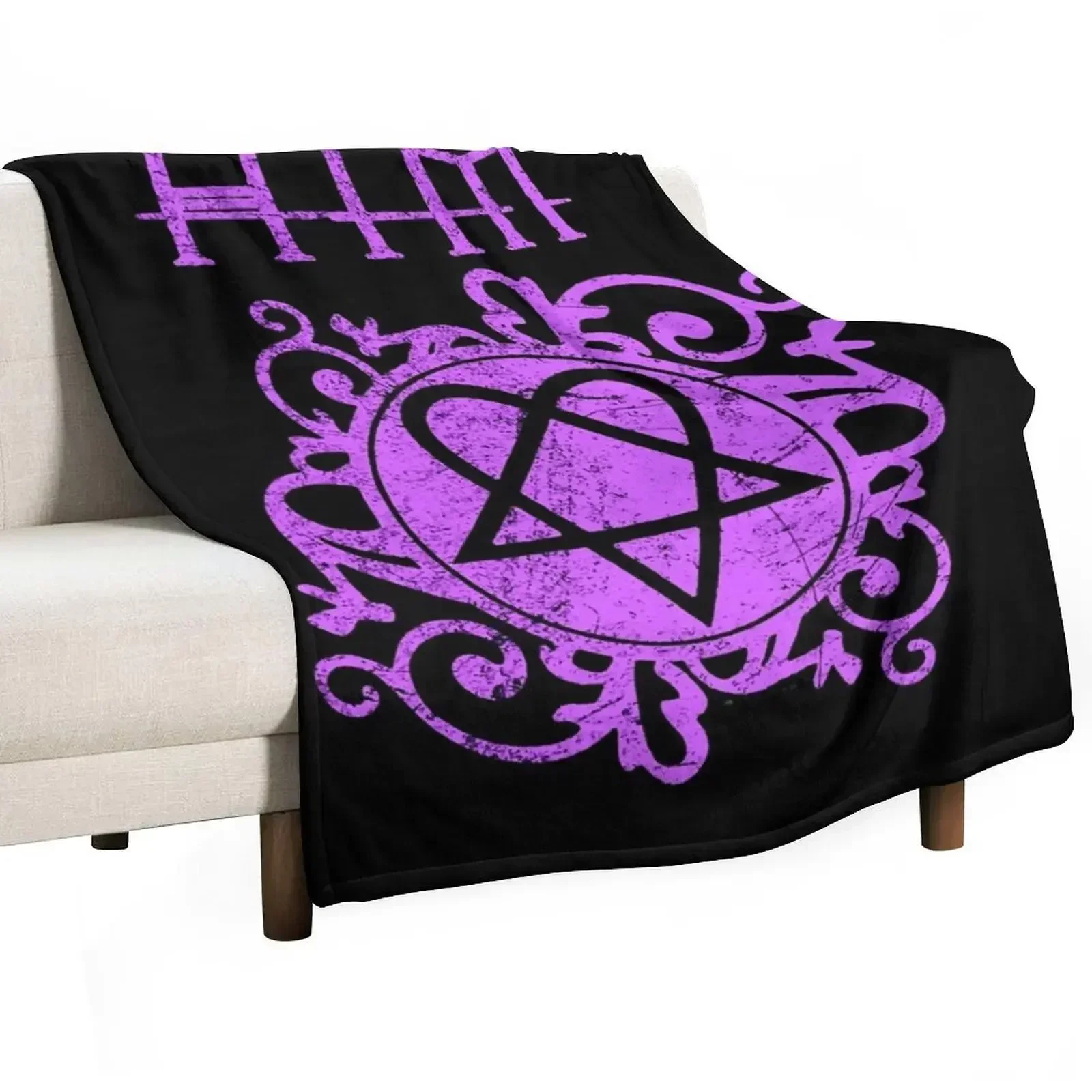 Vintage Photograp Him Ville Valo Band Romance Awesome For Movie Fan Throw Blanket Sofas Quilt Nap For Decorative Sofa Blankets