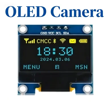 4-контактный-096-дюймовый-oled-дисплей-iic-с-последовательным-интерфейсом-33В-5В-модуль-128x64-i2c-ssd1306-12864-плата-lcd-экрана-для-arduino-esp32-esp8266