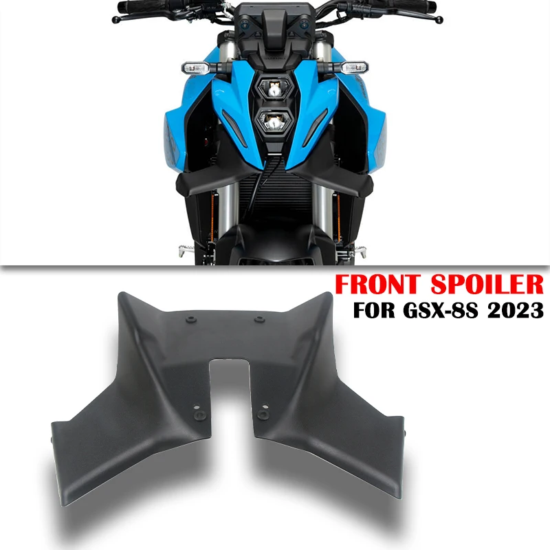 

New For SUZUKI GSX-8S GSX 8S GSX8S 2023 2024 Motorcycle GSX 8S 2024 Naked Front Spoiler Winglet Aerodynamic Wing Kit Spoiler