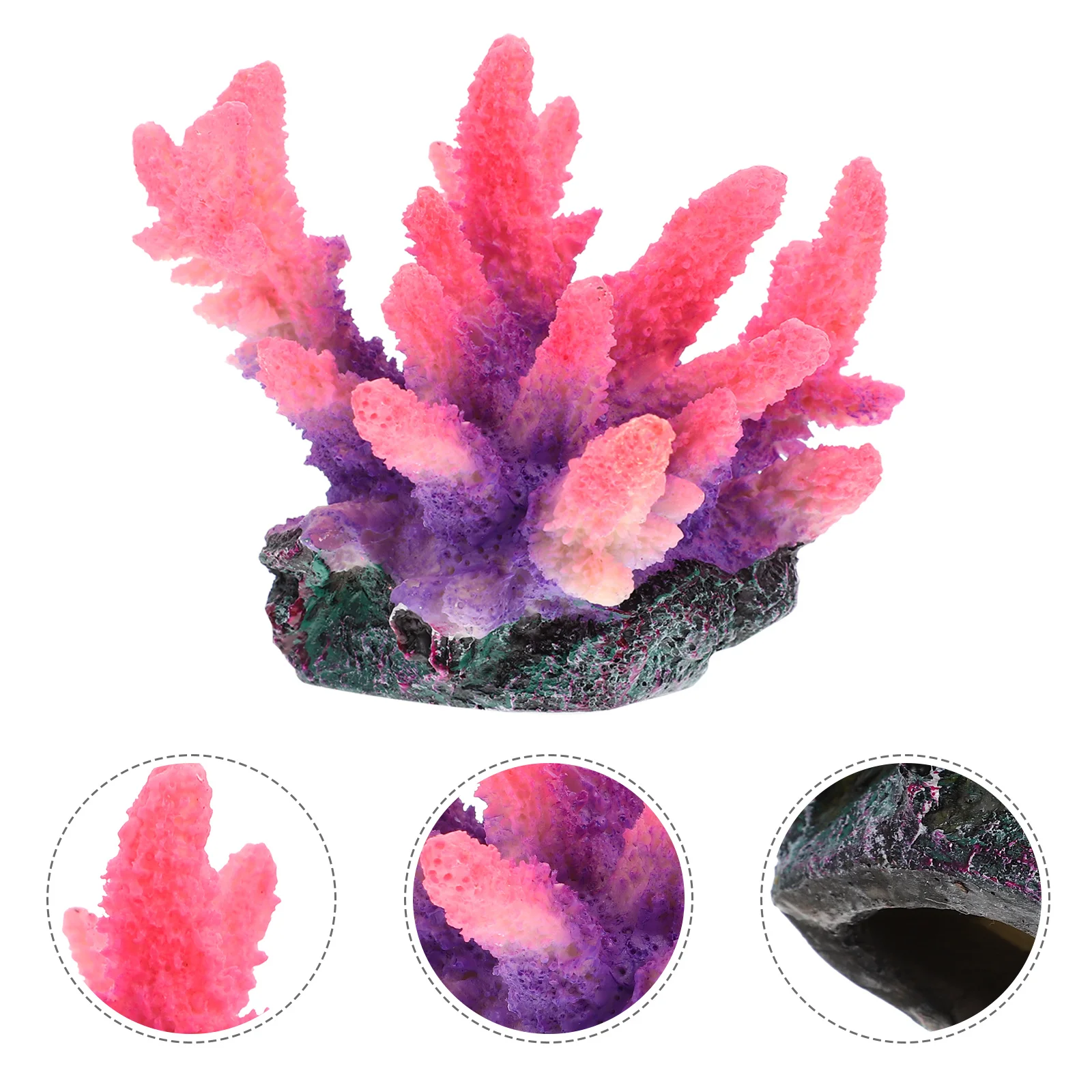 

Fish Tank Coral Reef Decor Realistic Simulation Coral Statue Aquarium Decor Suitable for All Home Decoration Styles