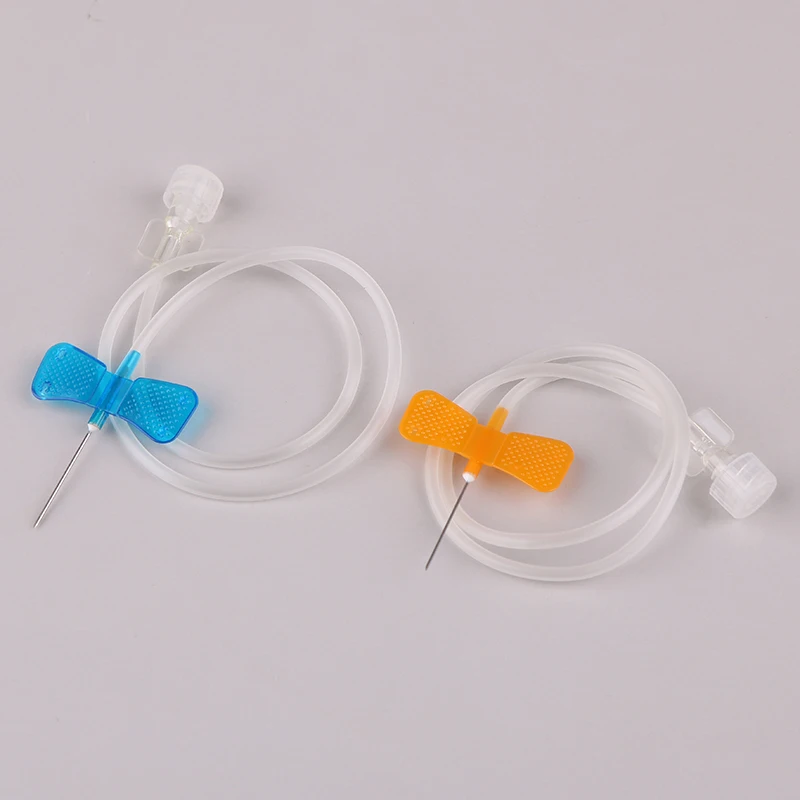 Disposable Sterile Scalp Vein Set Pet Scalp Vein Butterfly Needle With Double Wings For Infusion Set