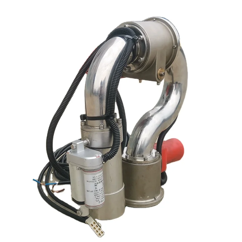 

Manufacturer's Hot Selling Stainless Steel Electric Water Cannon For Sprinkler Trucks
