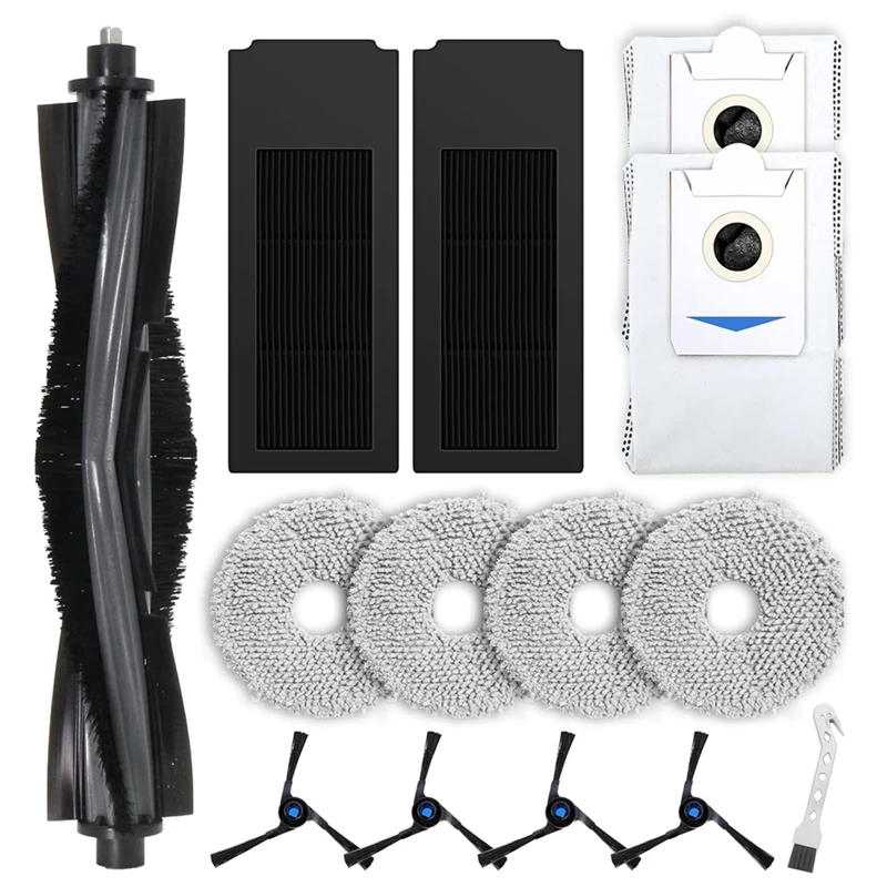 

Hot sale For X2 Omni Robot Vacuum Cleaner Replacement Parts Main Side Brush Hepa Filters Mop Pads Dust Bags