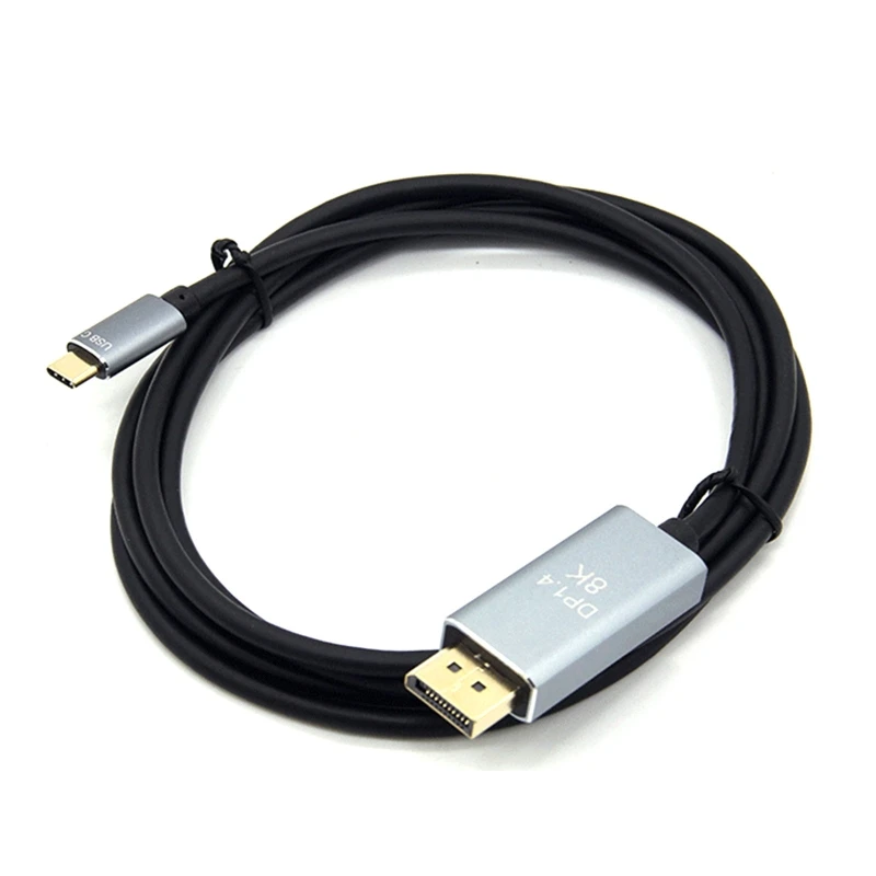 

Зарядный кабель USB C–DP1.4 PD Расширенный монитор 8K @ 120 Гц для порта дисплея 1.4