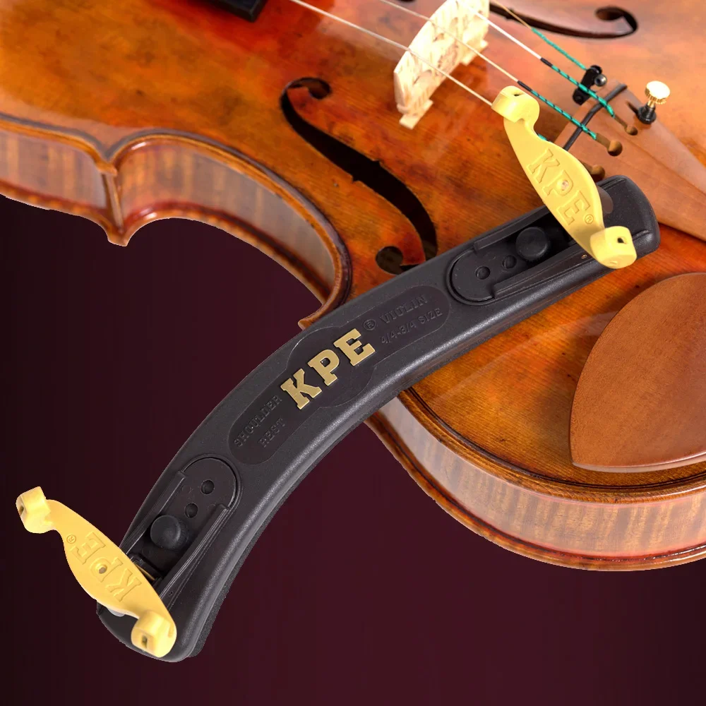 KPE Kapaier NO.510 4/4 Violin Shoulder Pad Thickened Sponge Comfortable Violin Shoulder Pad Height and Width Adjustable