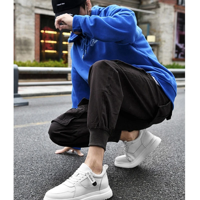 

Повседневная мужская обувь, новая популярная модная тенденция, спортивная, универсальная, удобная, дышащая, противоскользящая, соответствующая рост