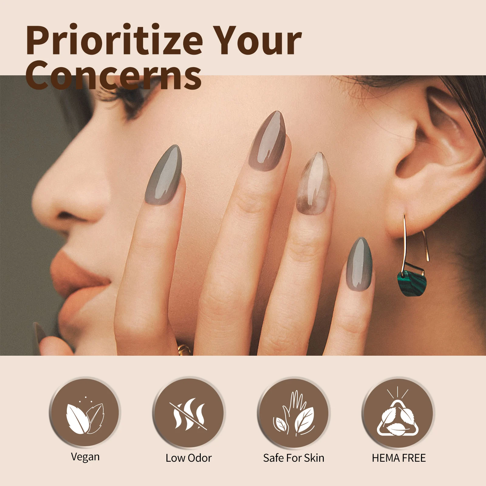 CANNI HEMA FREE Nagelgellack VIP Kit Farbkarte Diamond Top Coat 30 Stück/Set 9 ml Soak Off UV LED Nagelmaniküre CC1 bis CC7 Kit – Detail 29