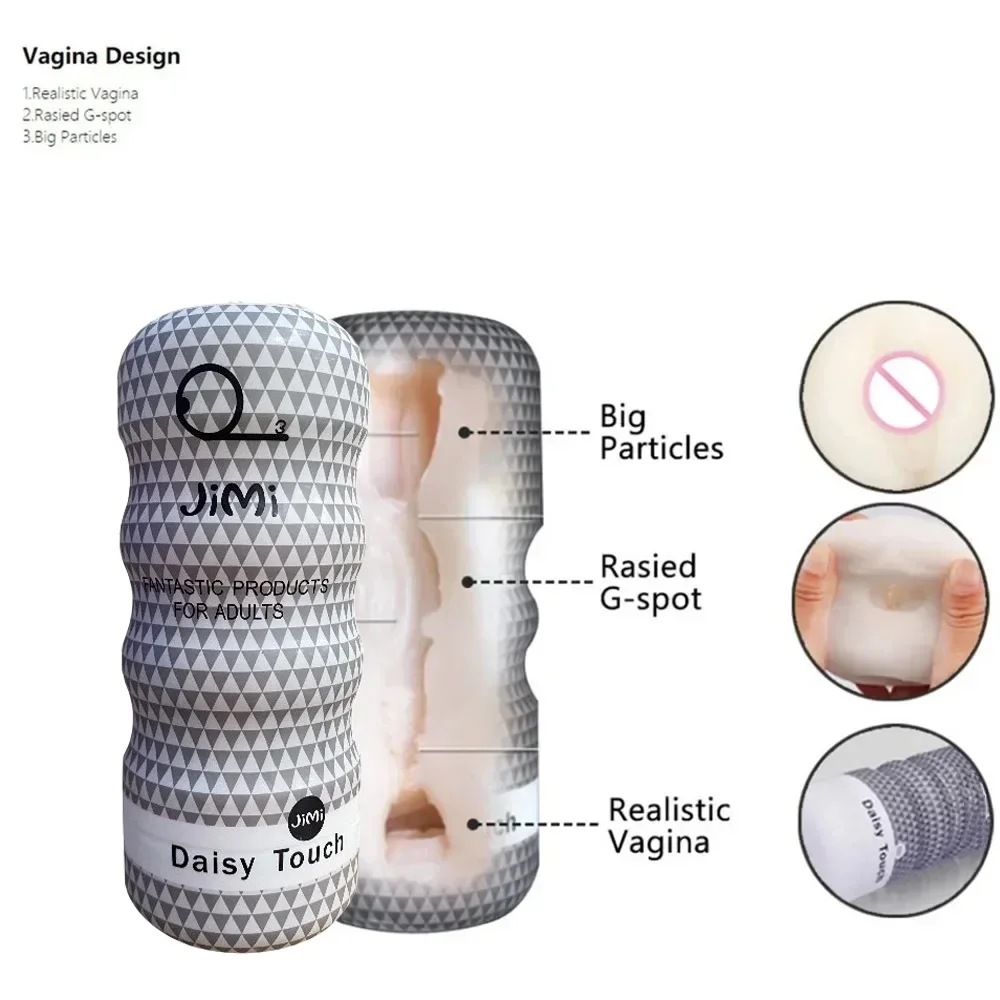Ręczny masturbator męski z miękkiej gumy, analny, waginalny, do ssania ustami, ślimakowy, do ćwiczeń penisa, erotyczne zabawki erotyczne dla mężczyzn, dla dorosłych.
