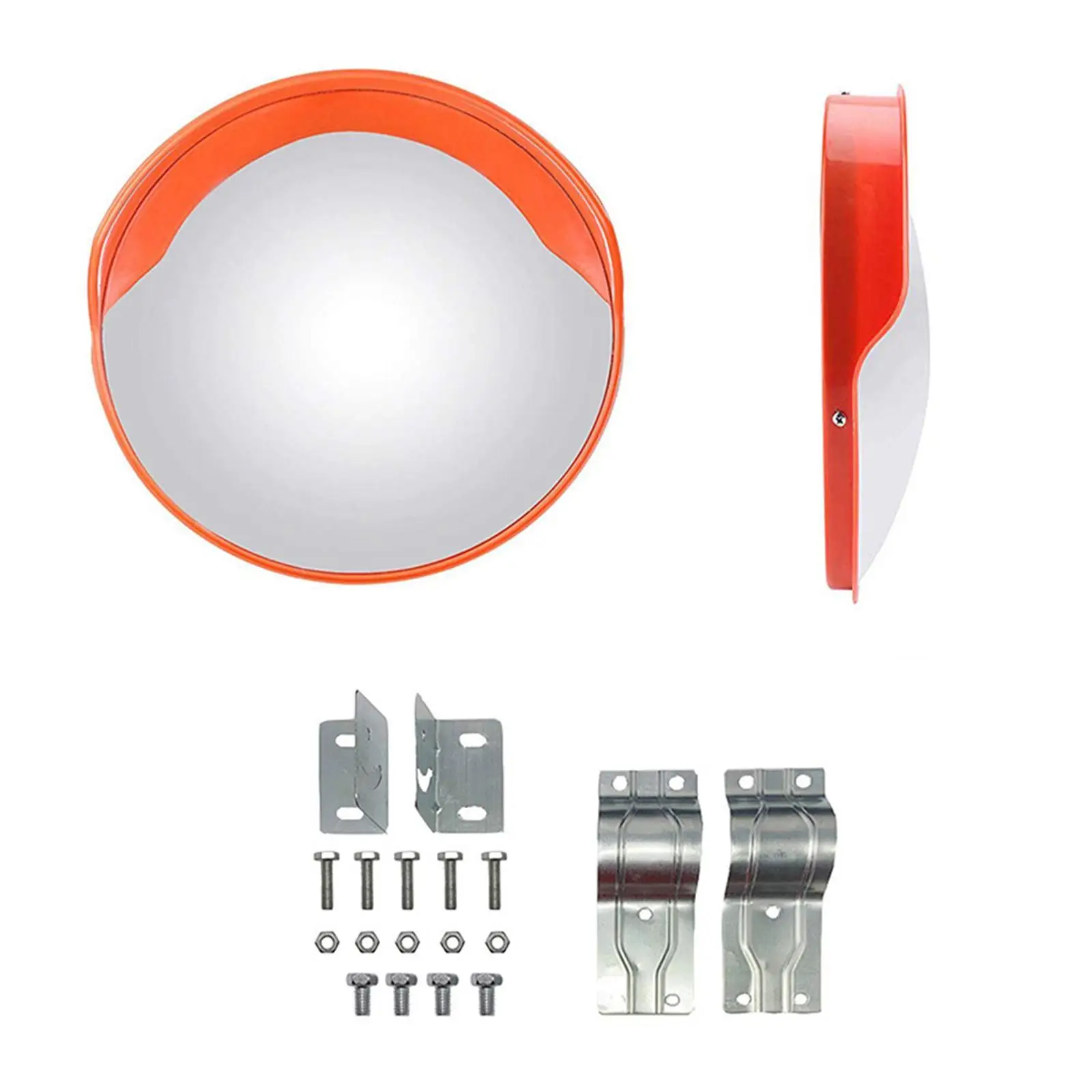 Large Convex Mirror Parking Mirror Stable Security Blind Spots Mirror Road Safe Convex Mirror for Garage Warehouse