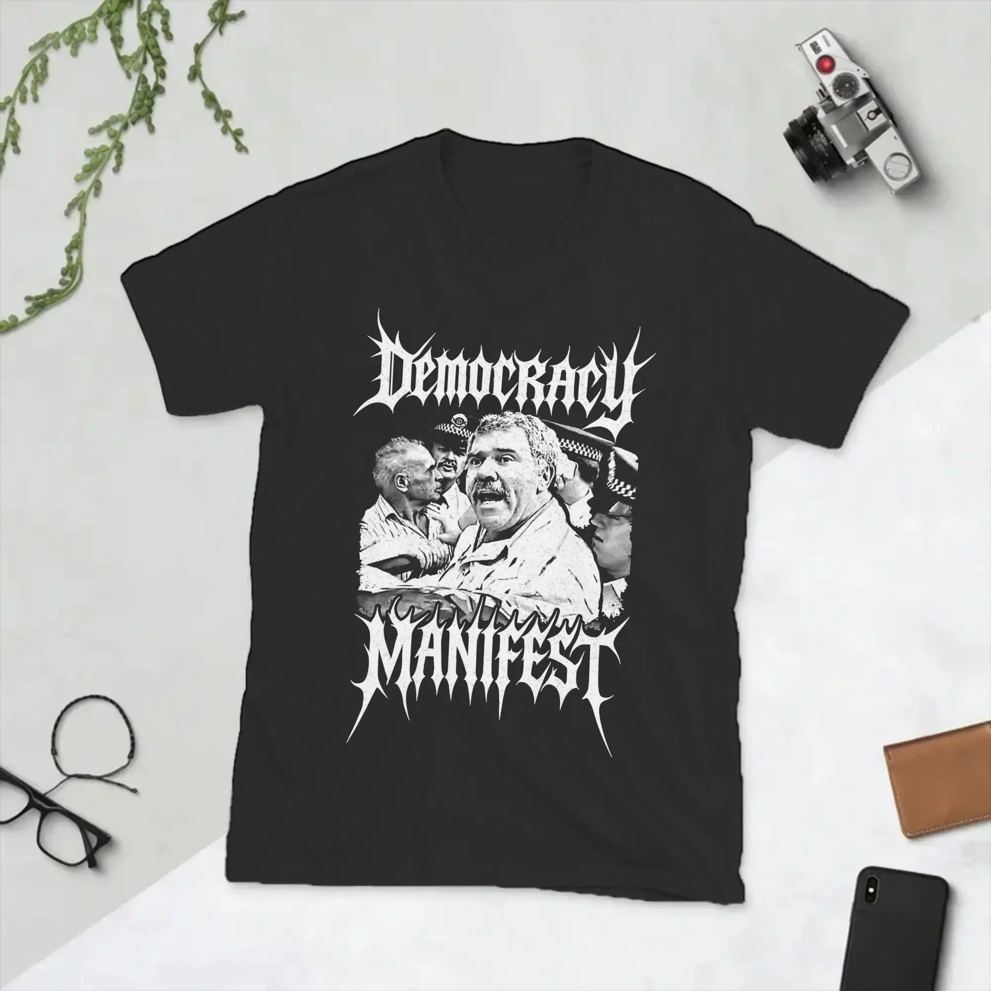 Men Succulent Chinese Meal T Shirts  Pure Cotton Clothing Leisure Short Sleeve Round Collar Tee Shirt Plus Size T-Shirts