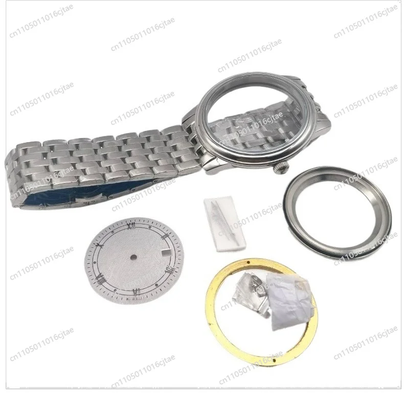 For Watch Accessories, Applicable, 2824 Case, All Steel Sapphire Mirror Diameter 39.5mm (including Handle Head 42.2mm)