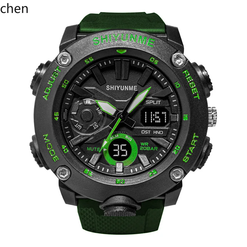 Zz electronic watch waterproof multi-functional men's military training camouflage men's and women's watches