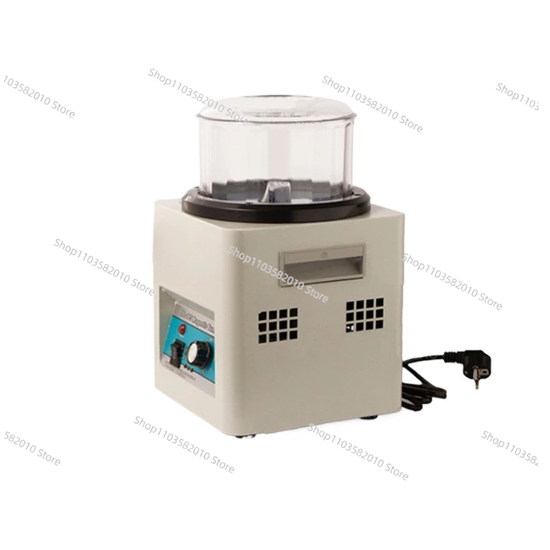 KT-185 110V/220V Magnetic Polishing Machine, Fast Jewelry Finishing Deburring Chamfering Washing Tool
