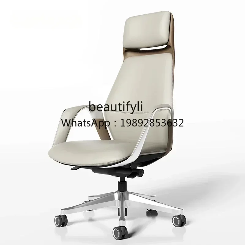 FF Boss computer swivel chair household reclining business leather office chair
