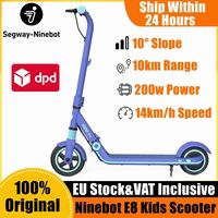 EU In Stock Ninebot by Segway ZING E8 10km Mileage Lightweight Children's Kickscooter Kids Foldable Smart Electric Scooter