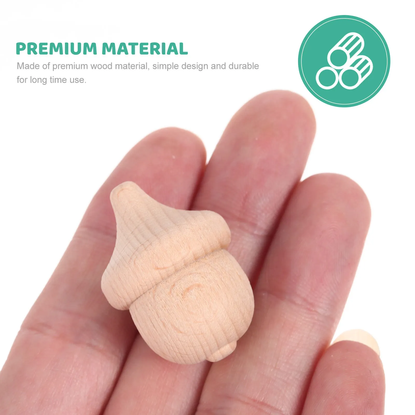 ชุดงานฝีมือตกแต่งลูกโอ๊กไม้ 10 ชิ้น แบบยังไม่เสร็จ สำหรับเด็ก ครอบครัว ตกแต่งบ้าน ตกแต่งโต๊ะทำงาน ลวดลายกราฟฟิตี