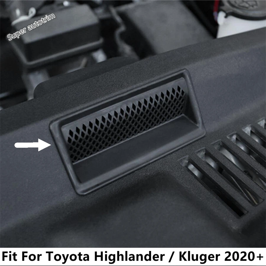 

Car Engine Air Intake Mask Case Cover Sticker Protection Plastic Interior Accessories For Toyota Highlander / Kluger 2020 - 2025