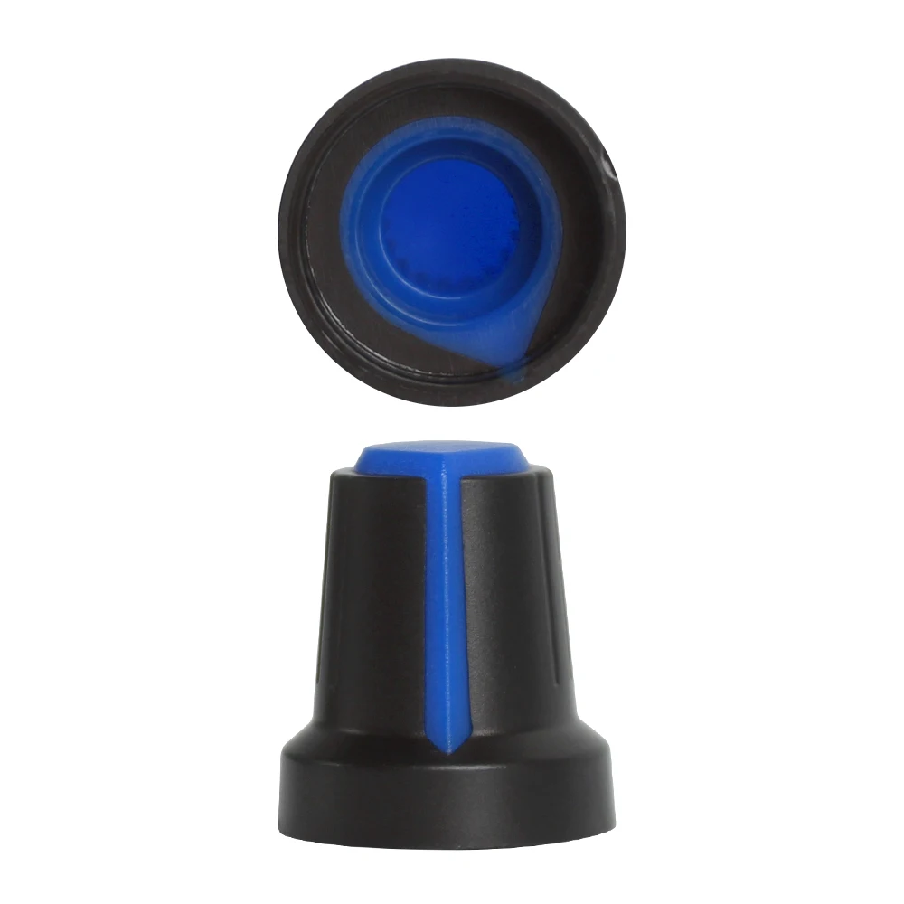 5 قطعة WH148 الجهد التبديل مقبض الباب غطاء AG2 15*17 مللي متر الأزرق البلاستيك المقابض البرقوق مقبض عدة