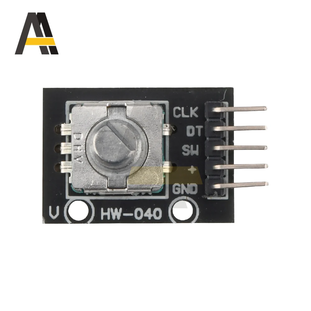 Módulo codificador rotatorio KY-040 de 360 grados, potenciómetro giratorio, módulo de perilla analógica de 6MM sin rosca con perillas para Arduino