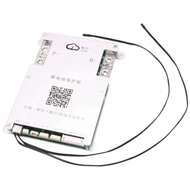 2A Active Balance Energy Transfer Smart BMS Built-In Bluetooth APP Support LCD 12V 24V 3S (C)