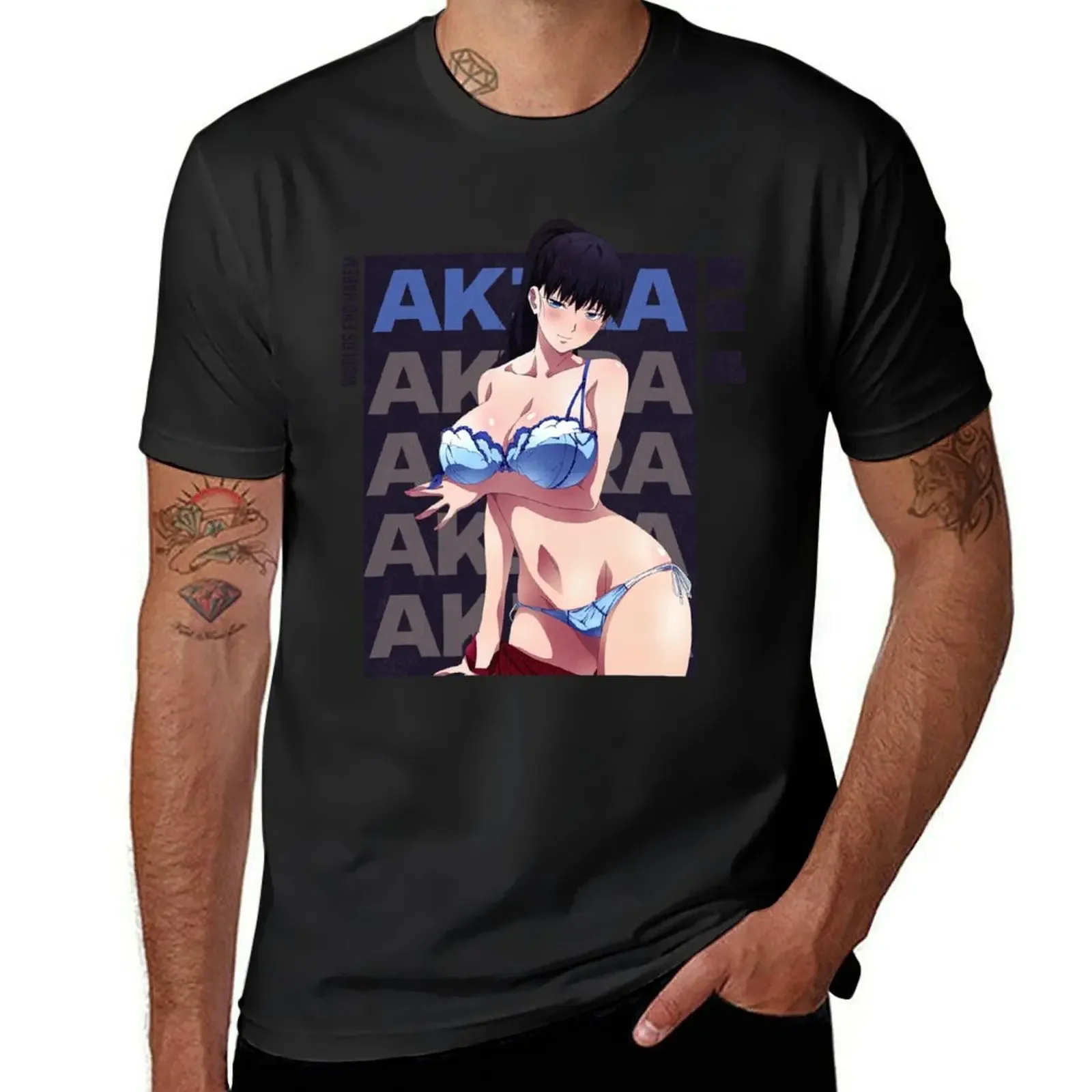 Akira Toudou Worlds End Harem T-Shirt custom shirt vintage clothes graphic shirts graphic t shirt vintage outfits for men