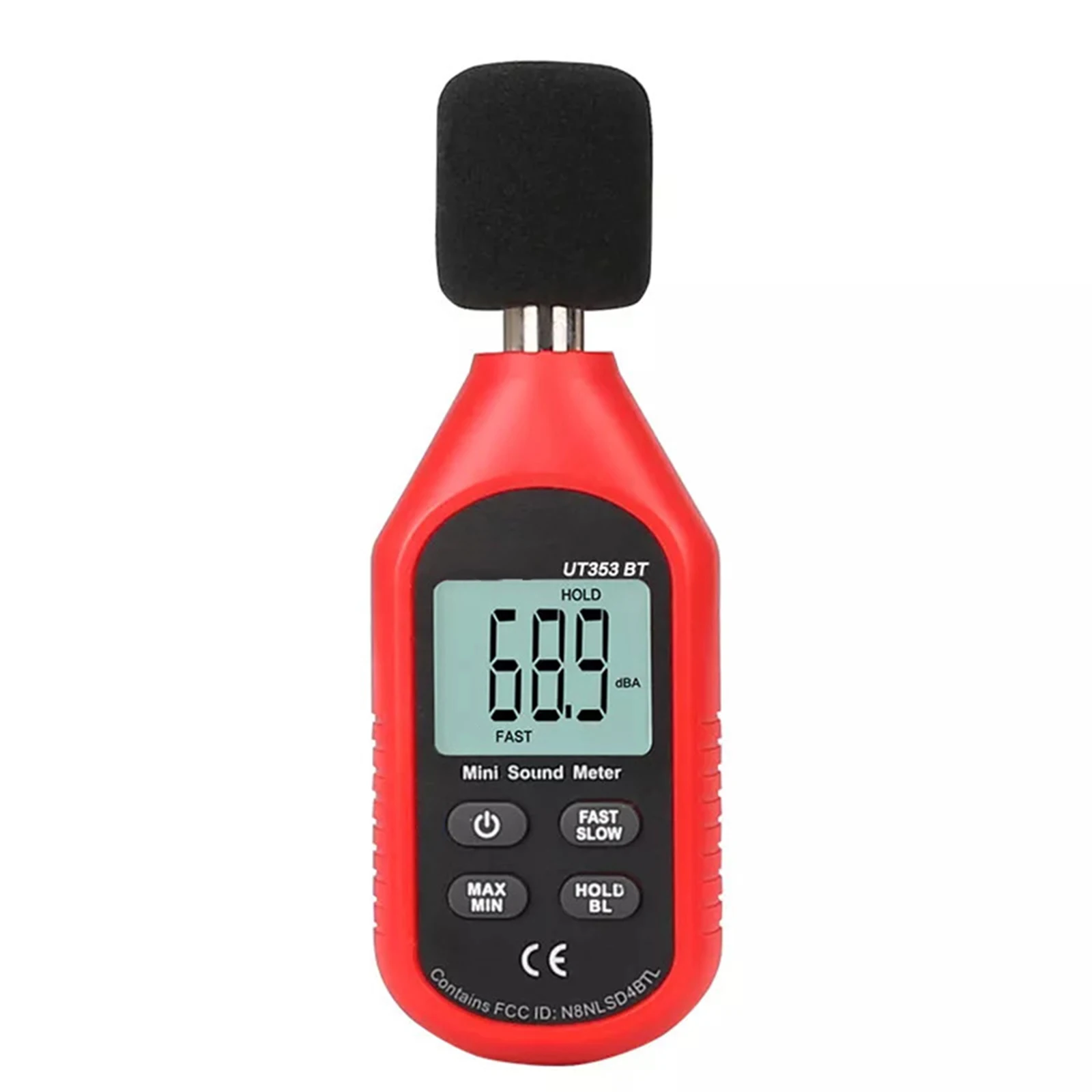 UT353BT Noise Meter Handheld Sound DB Sound Noise Tester Support Data Maintenance Bluetooth Compatible Noise Detector Instrument