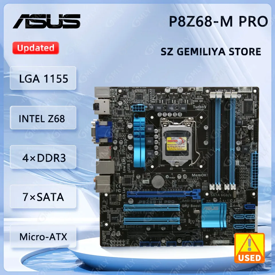 ASUS P8Z68-V/GEN3 LGA 1155 DDR3 Motherboard
