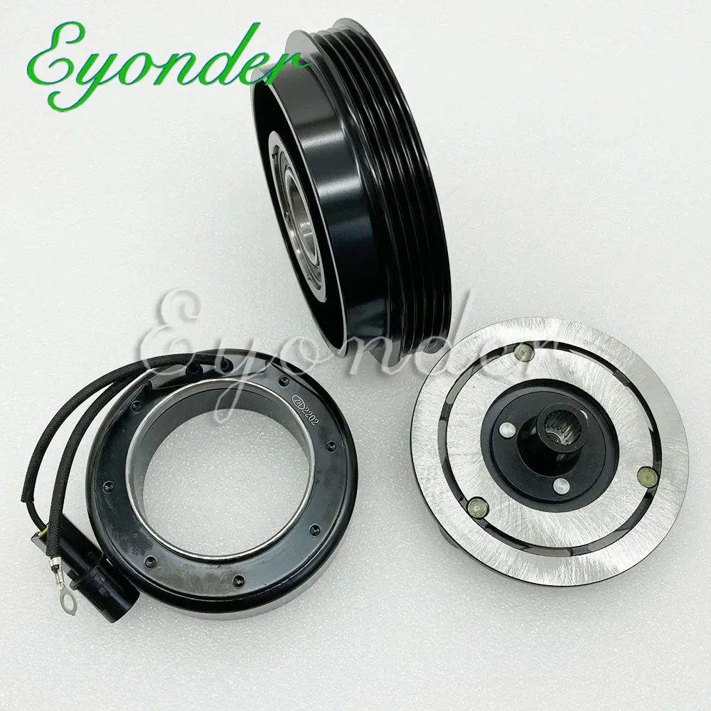 AC A/C Compressor Pulley Clutch for HYUNDAI TUCSON MK1 ELANTRA MK3 KIA SPORTAGE MK2 2.0 97701-2C100 977012D100 977012E000