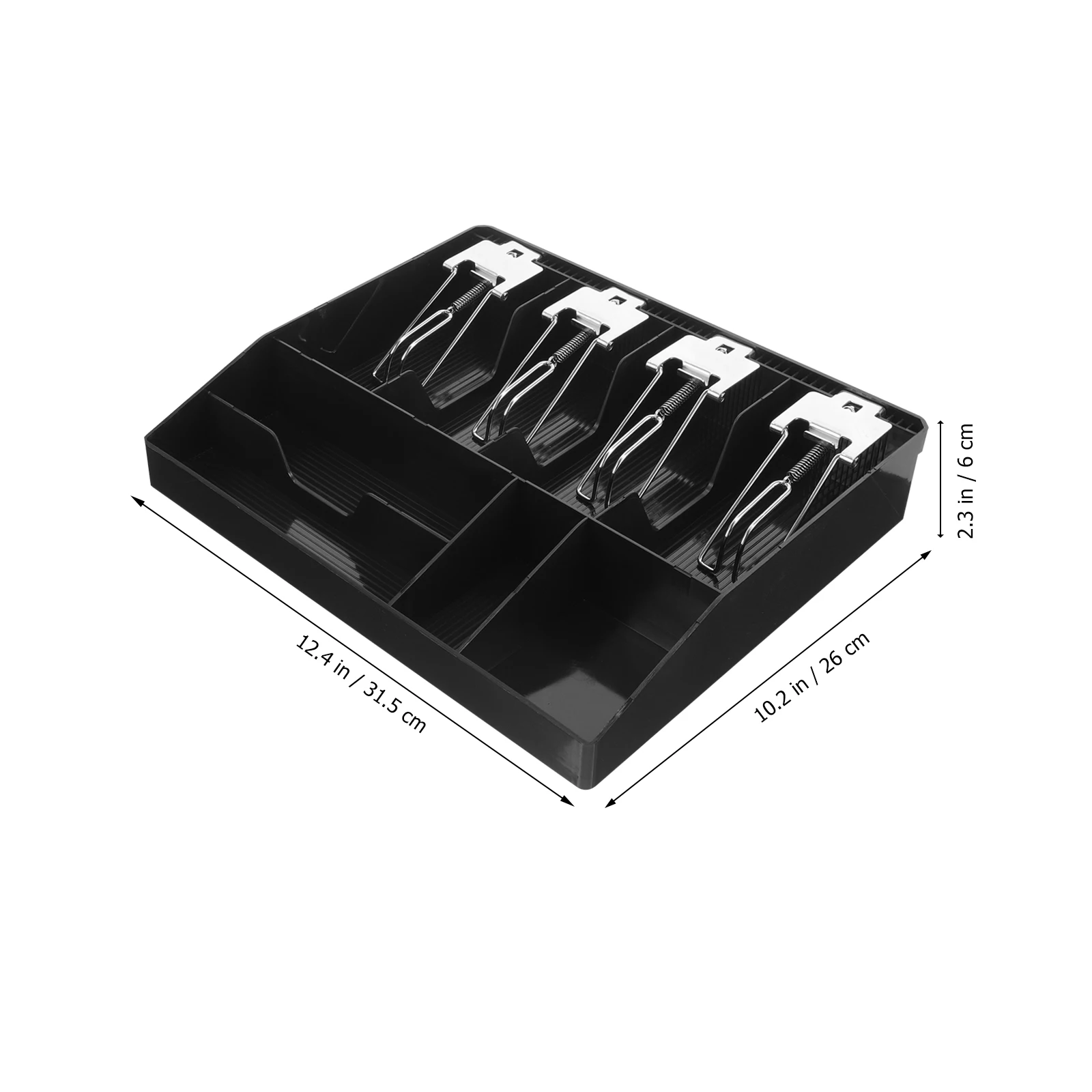 

Cash Register Box Drawer Insert Tray Automatic Drawers with Removable