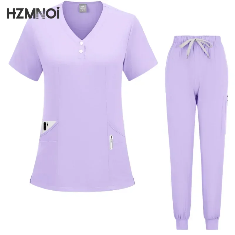 Hospital Scrubs Sets Nurse Accessories Medical Clothing for Women Work Uniforms Dental Clinic Beauty Salon Spa Workwear Overalls