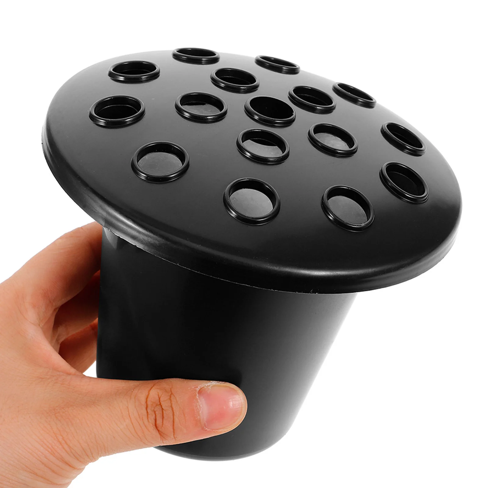 

Набор из 3 ваз для надгробий: Мемориальный горшок-лотос для цветов на могилу, 16 отверстий, надежная поддержка стеблей, для использования на улице, долговечный