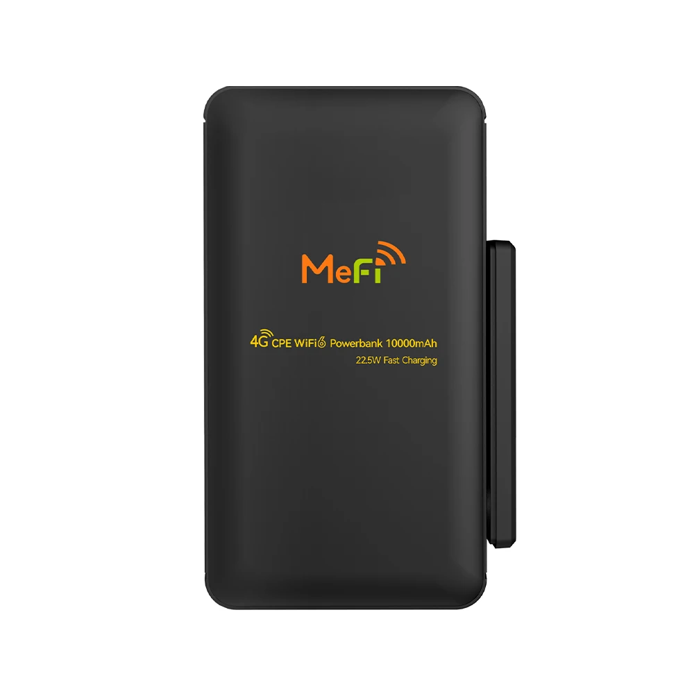 JODUXE 4G LTE موبايل راوتر محمول Wifi6 عالي السرعة هوت سبوت جيب Mifi مع نطاق طاقة 10000 مللي أمبير في الساعة يدعم VPN (PPTP/L2TP) #2