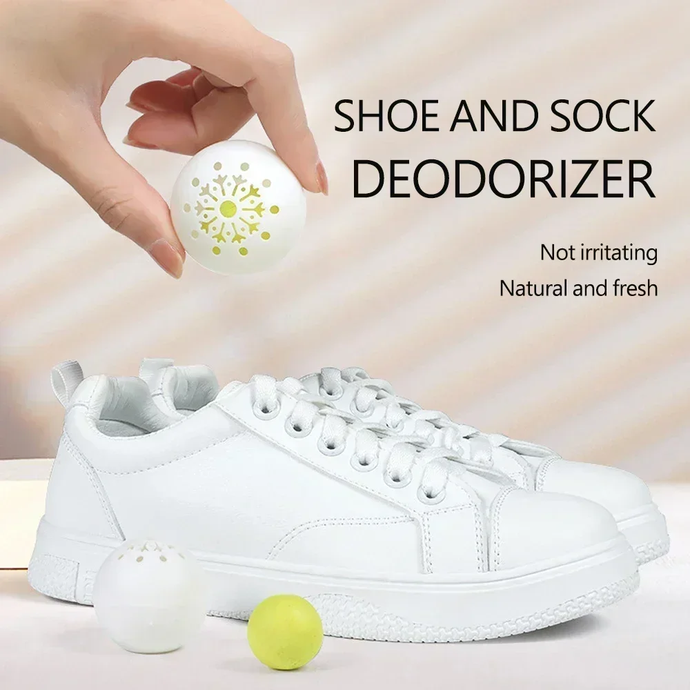 

6-18pcs Shoe Deodorizer Freshener Balls For Shoes Multifunction Home Scent Fresheners Footwear Shoe Closet Toilet Deodorization